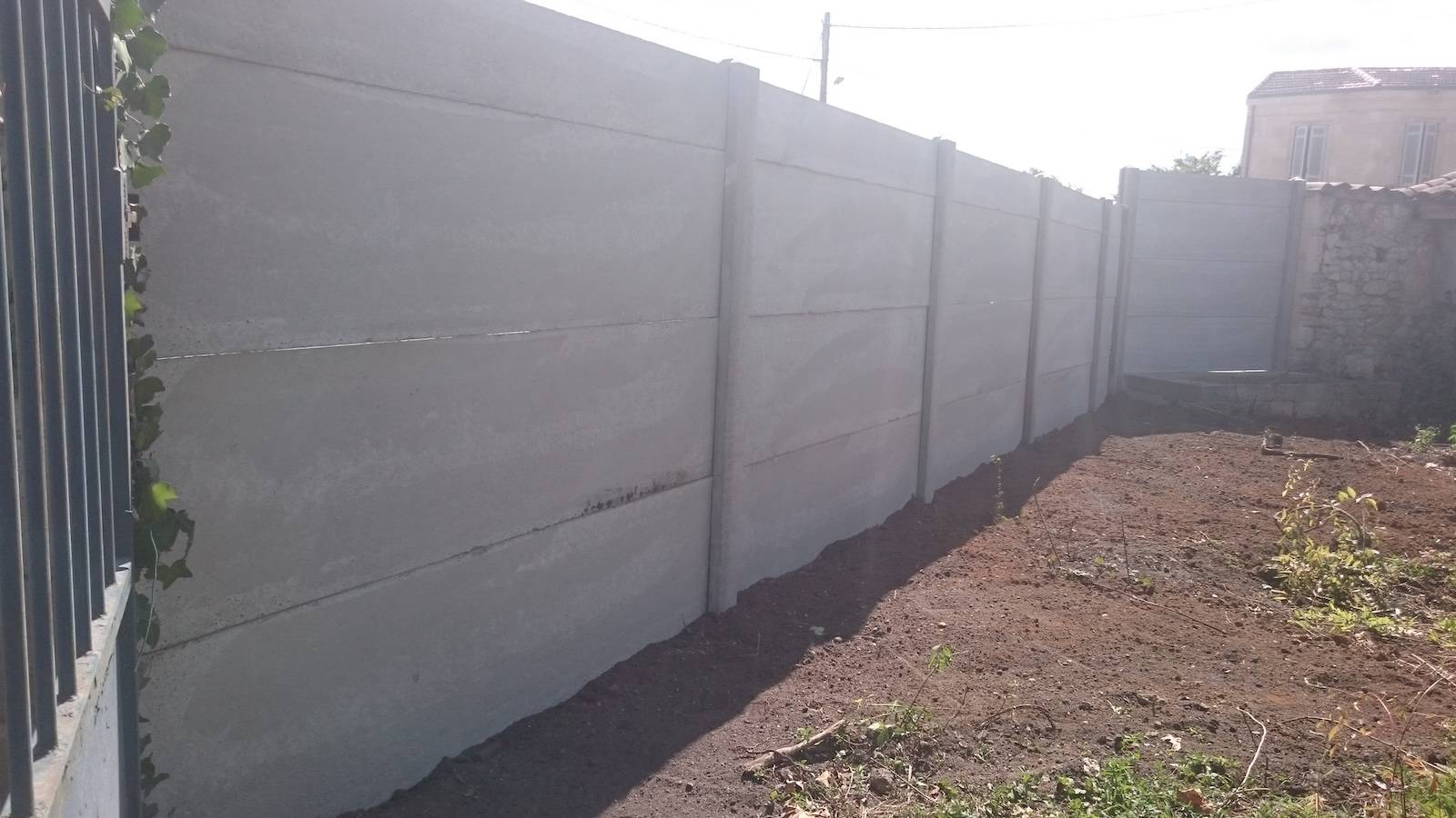 Clôture béton , haute qualité prix bas à Lesparre ! 
