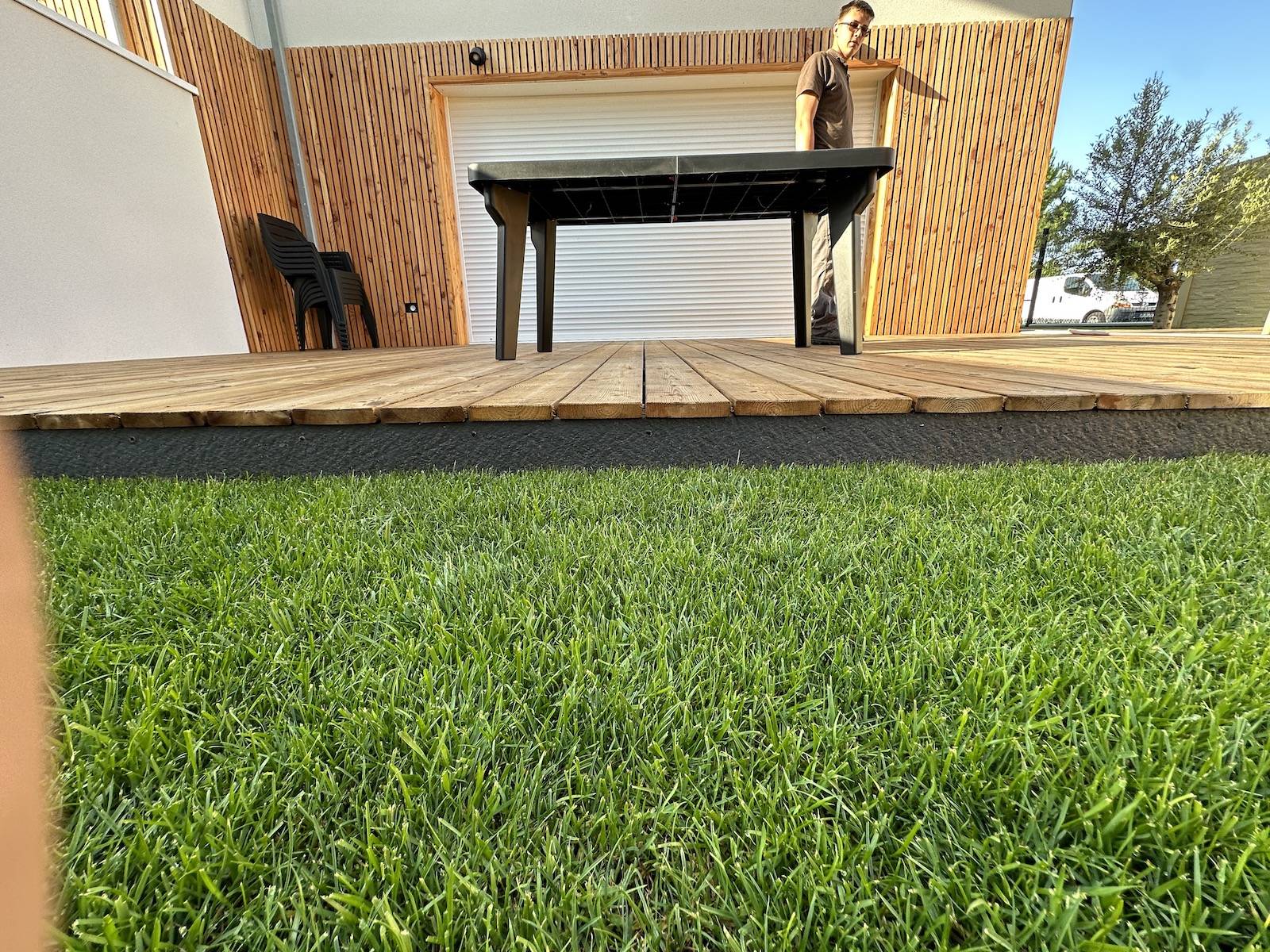 Gazon naturel haut de gamme en rouleau à Hourtin