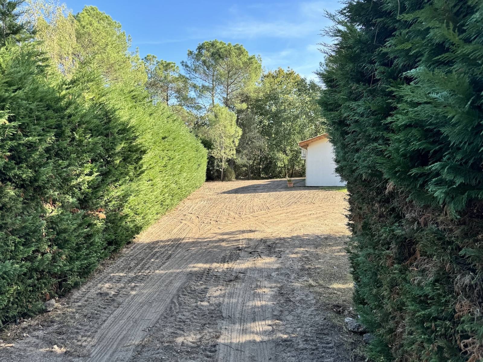 aire de stationnement stabilisé à carcans 