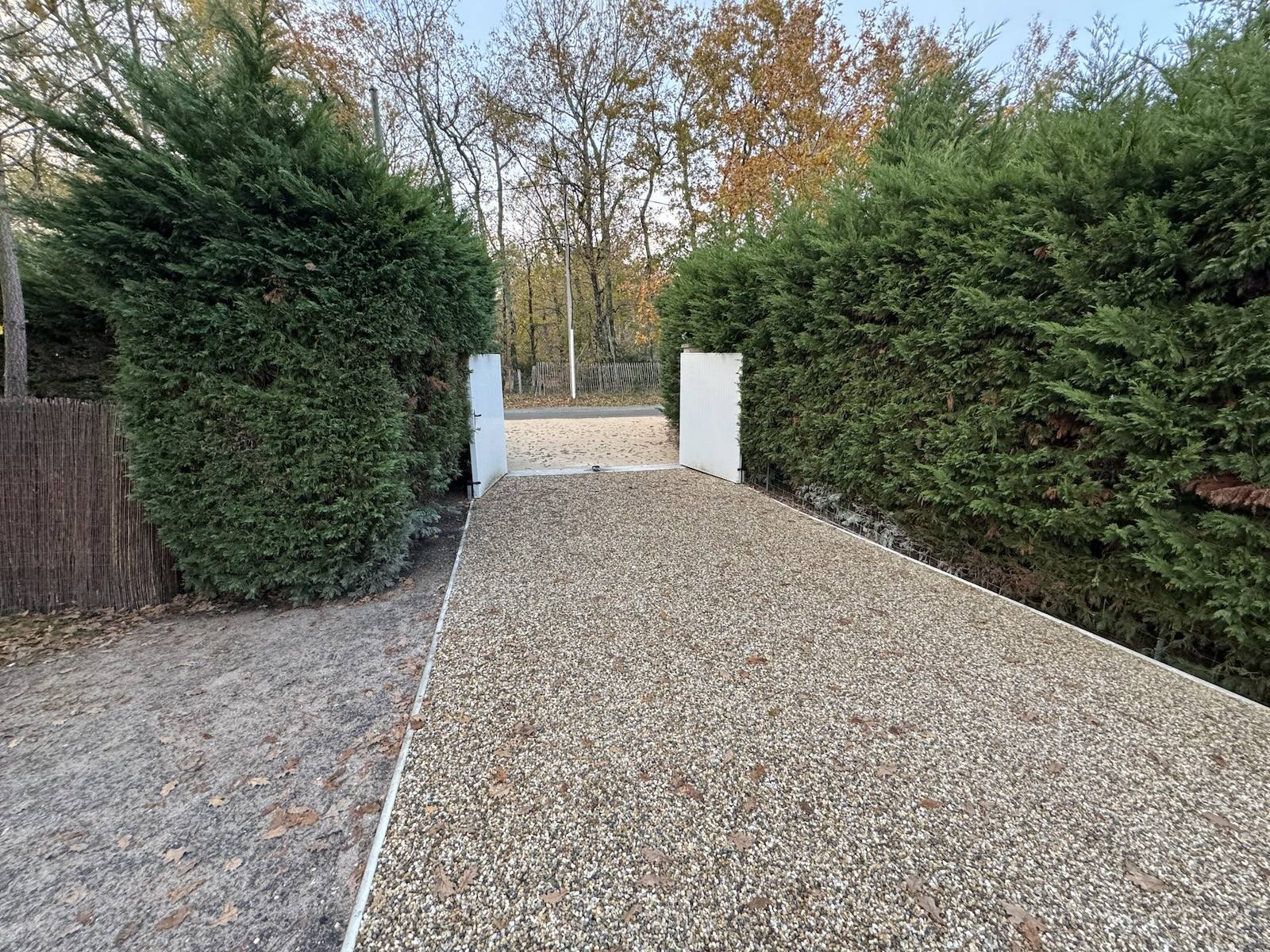 aire de stationnement stabilisé à carcans 