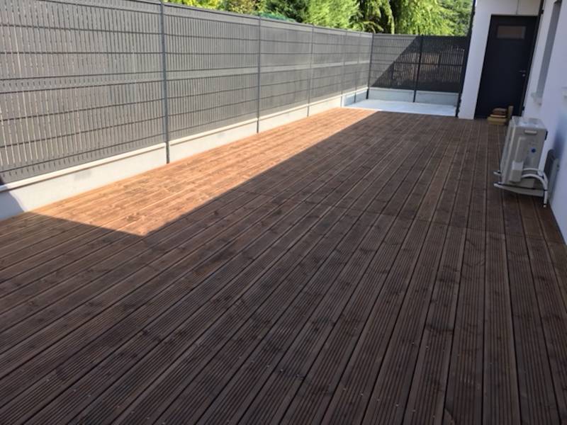 Création d'une terrasse bois 