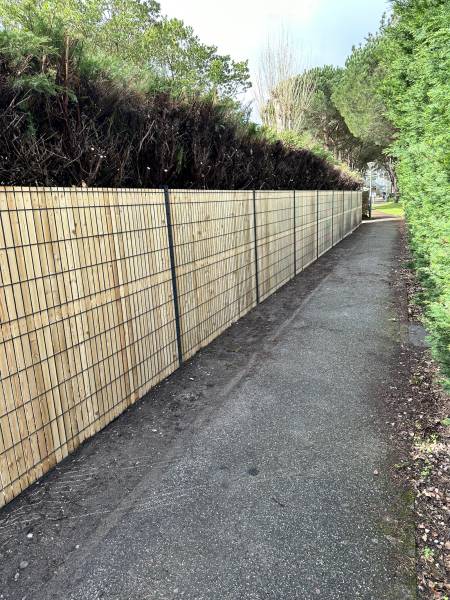 Kit d'occupation bois occultante à 80%