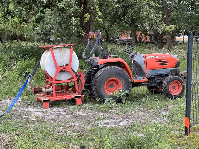 Hydroseeding ensemencement hydraulique de talus à l'Airiale des Girolles un lotissement à Hourtin