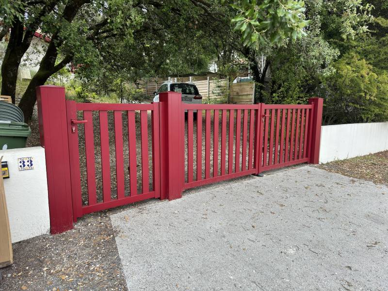 Portail et Portillon fermeture groom à Lacanau !